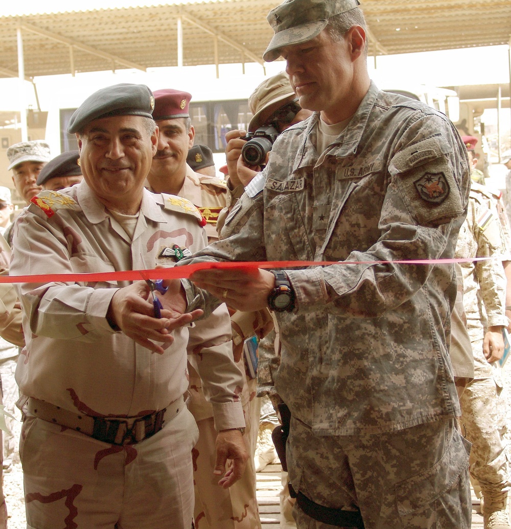 Coalition Transfers Badger Maintenance Facility to Iraqi Army