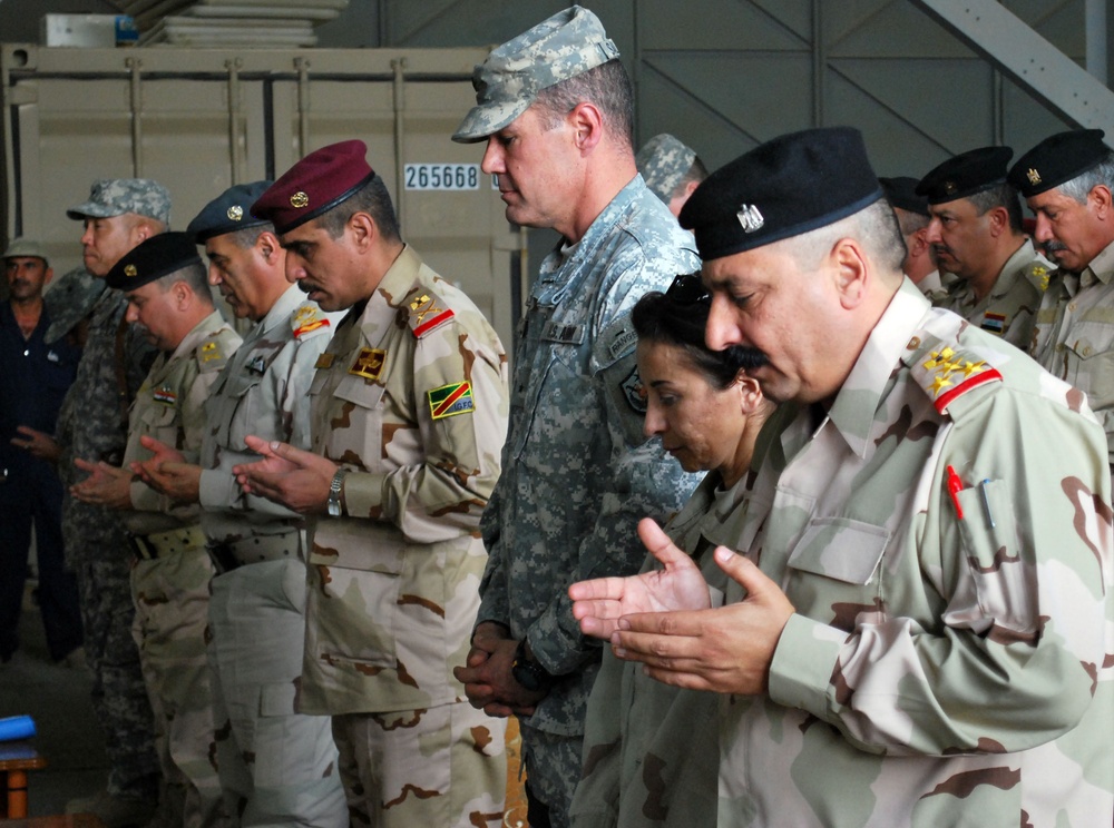Coalition Transfers Badger Maintenance Facility to Iraqi Army