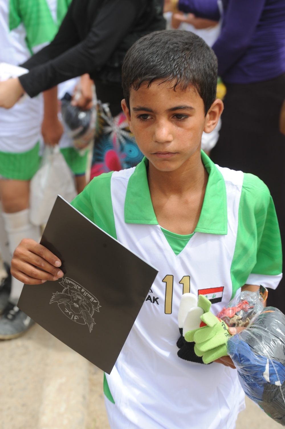 Soccer tournament in Baghdad