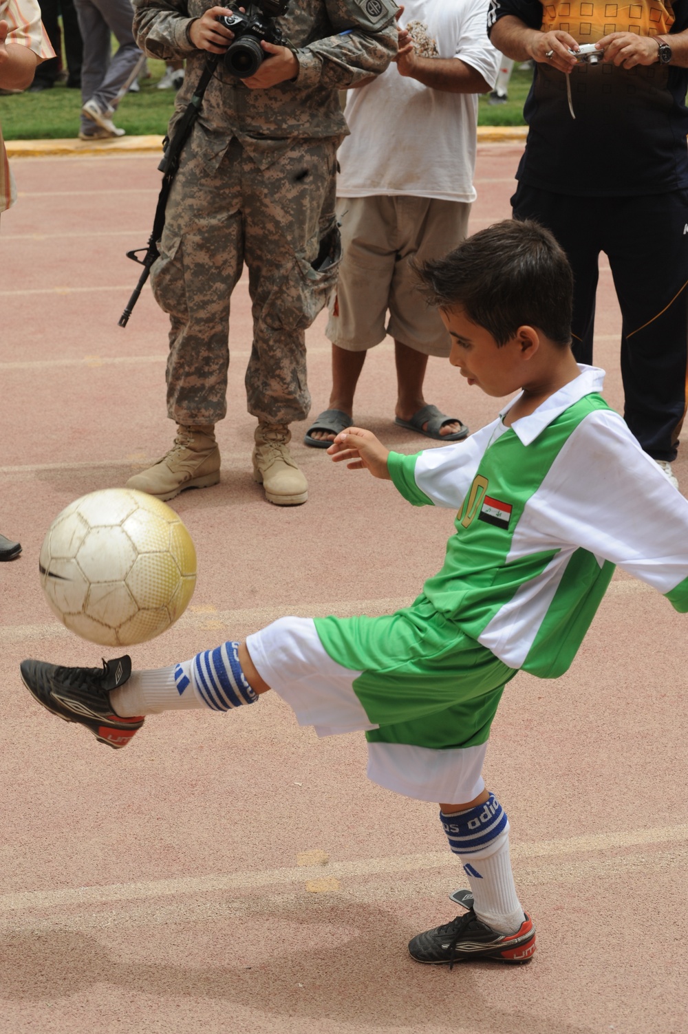 Soccer tournament in Baghdad