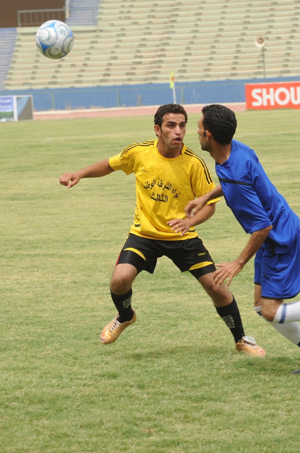 Soccer tournament in Baghdad