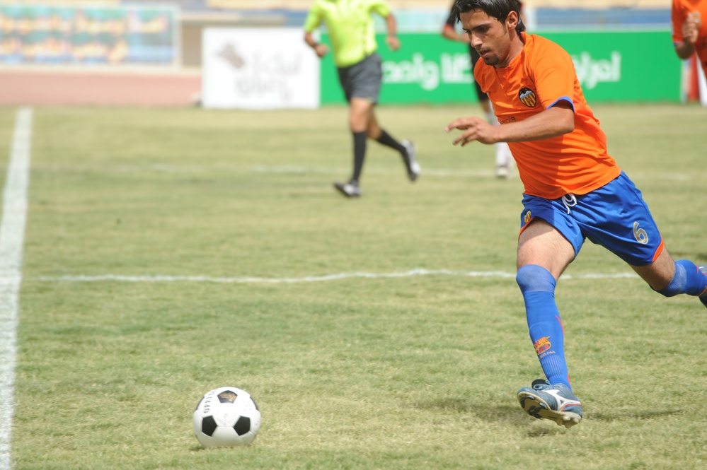 Soccer tournament in Baghdad