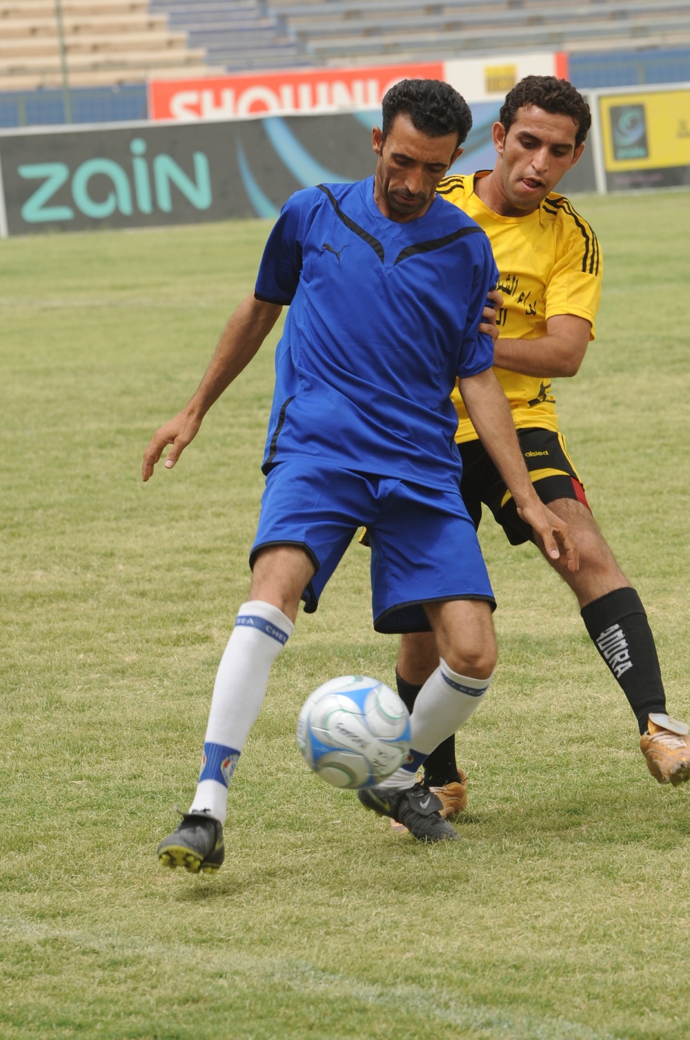 Soccer tournament in Baghdad
