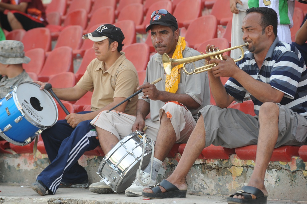 Soccer tournament in Baghdad