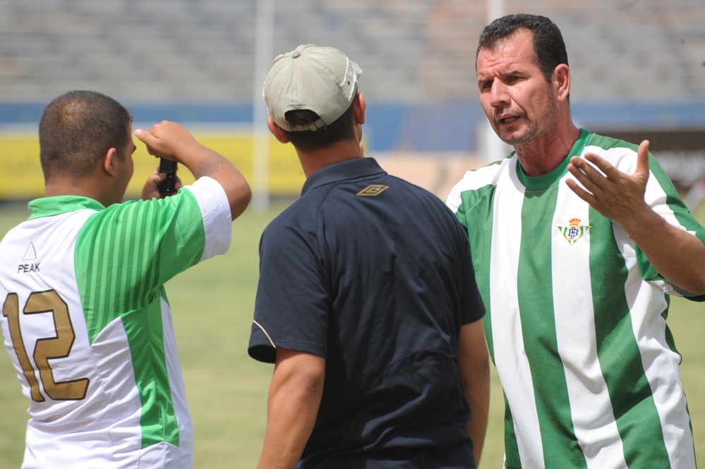 Soccer tournament in Baghdad