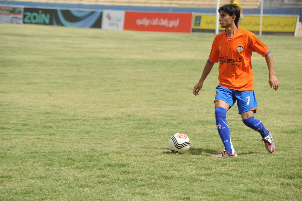Soccer tournament in Baghdad