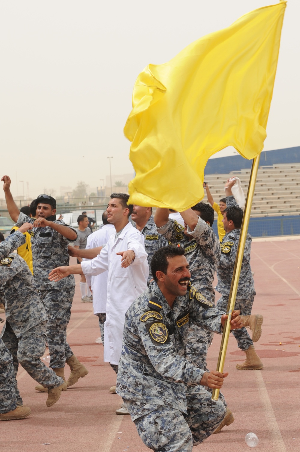 Soccer tournament in Baghdad