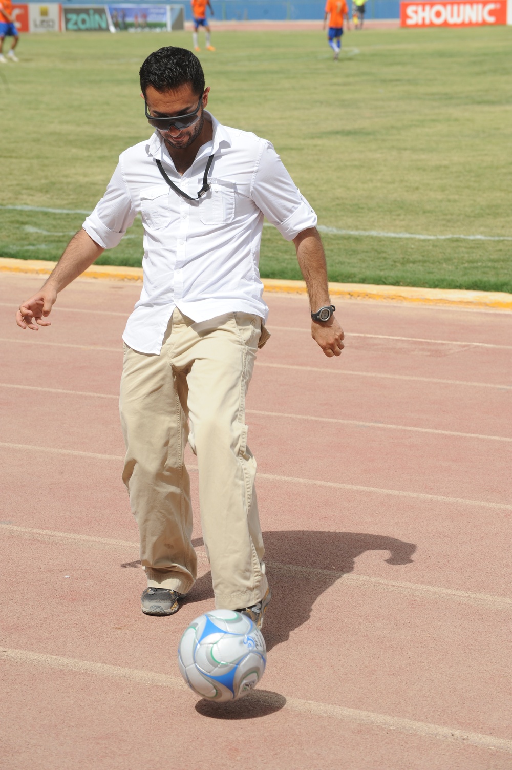 Soccer tournament in Baghdad