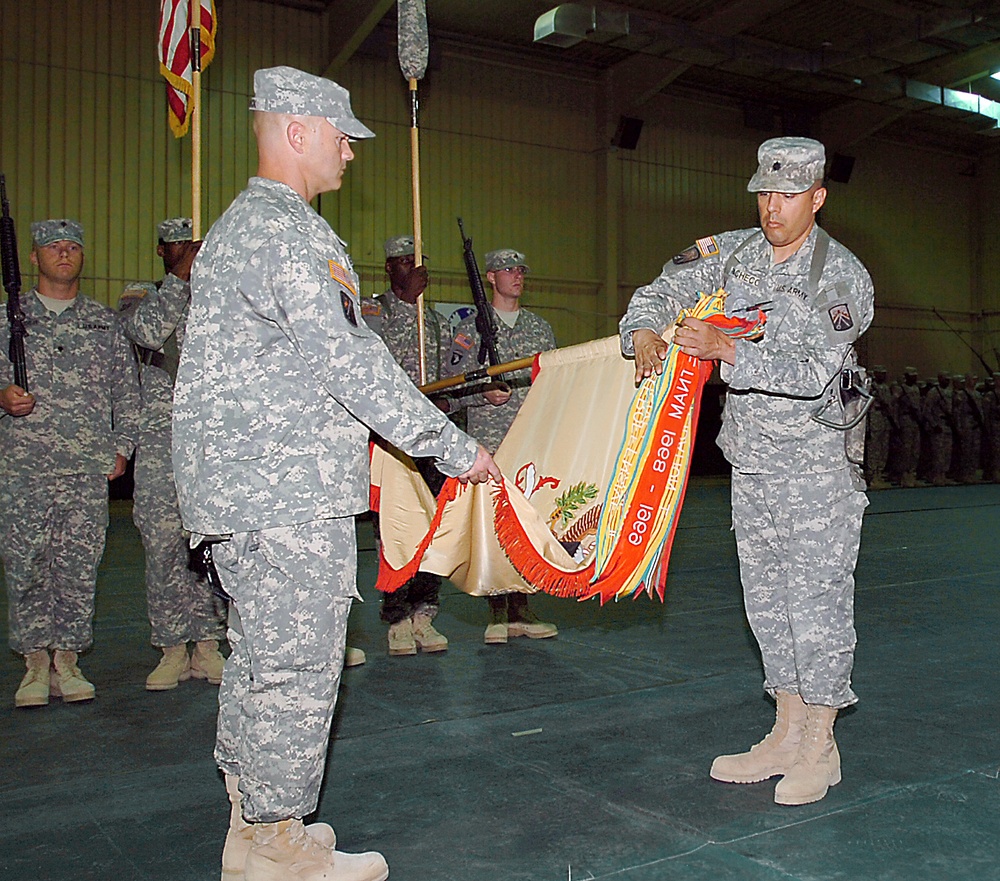 391st Combat Sustainment Support Battalion hands over reins