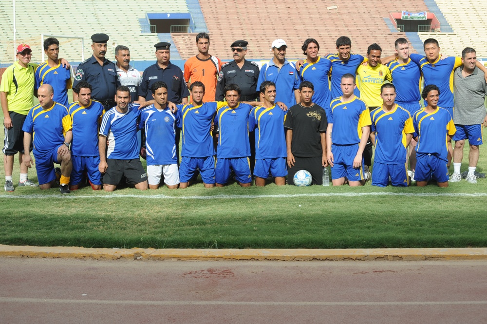 Soccer Tournament in Baghdad