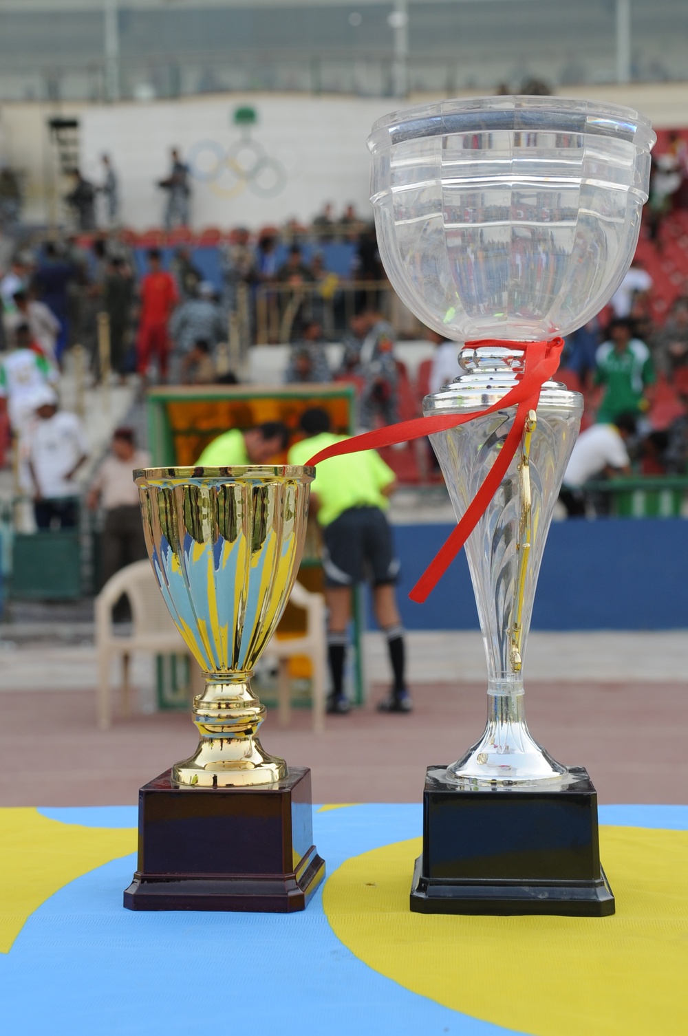 Soccer tournament in Baghdad