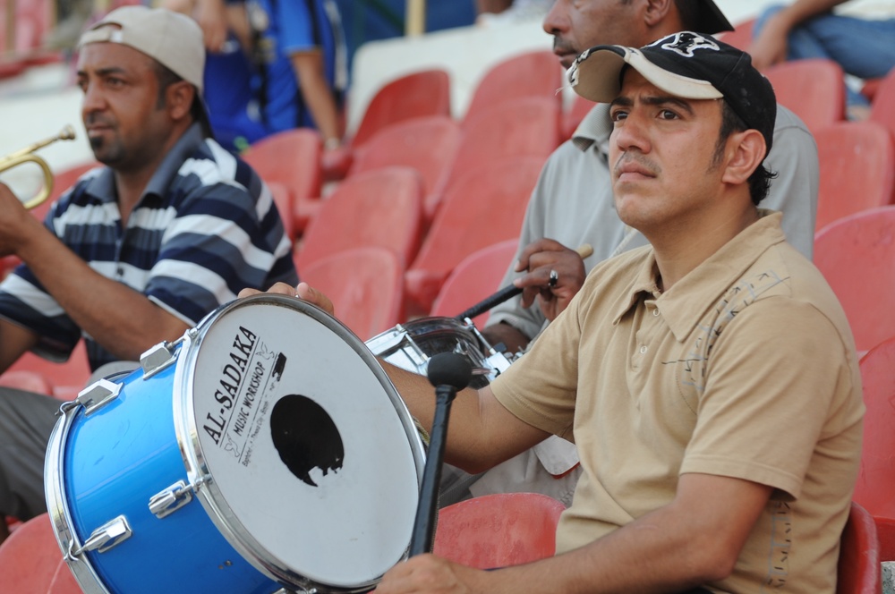Soccer tournament in Baghdad