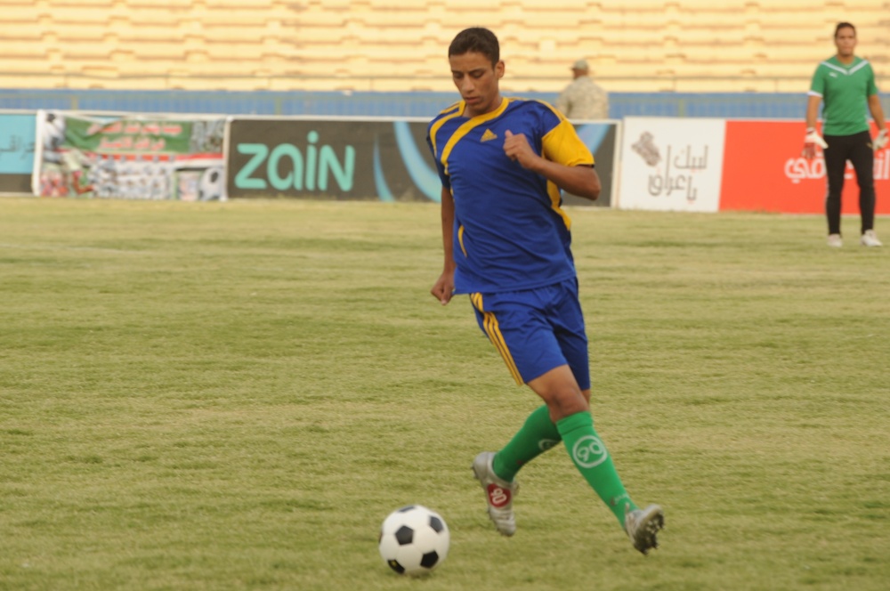 Soccer tournament in Baghdad