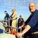 Sailors working hard
