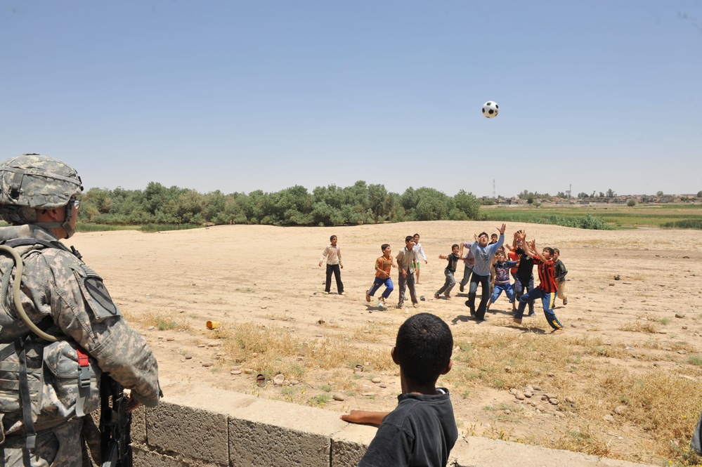 Irrigation system inspections in Kirkuk, Iraq