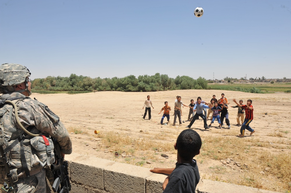 Irrigation system inspections in Kirkuk, Iraq