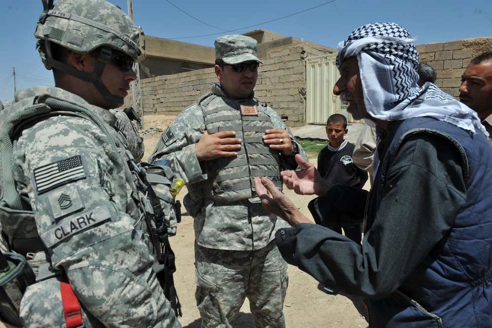 Irrigation system inspections in Kirkuk, Iraq