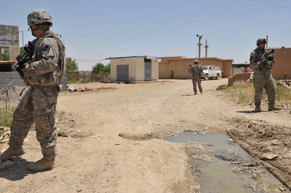 Irrigation system inspections in Kirkuk, Iraq