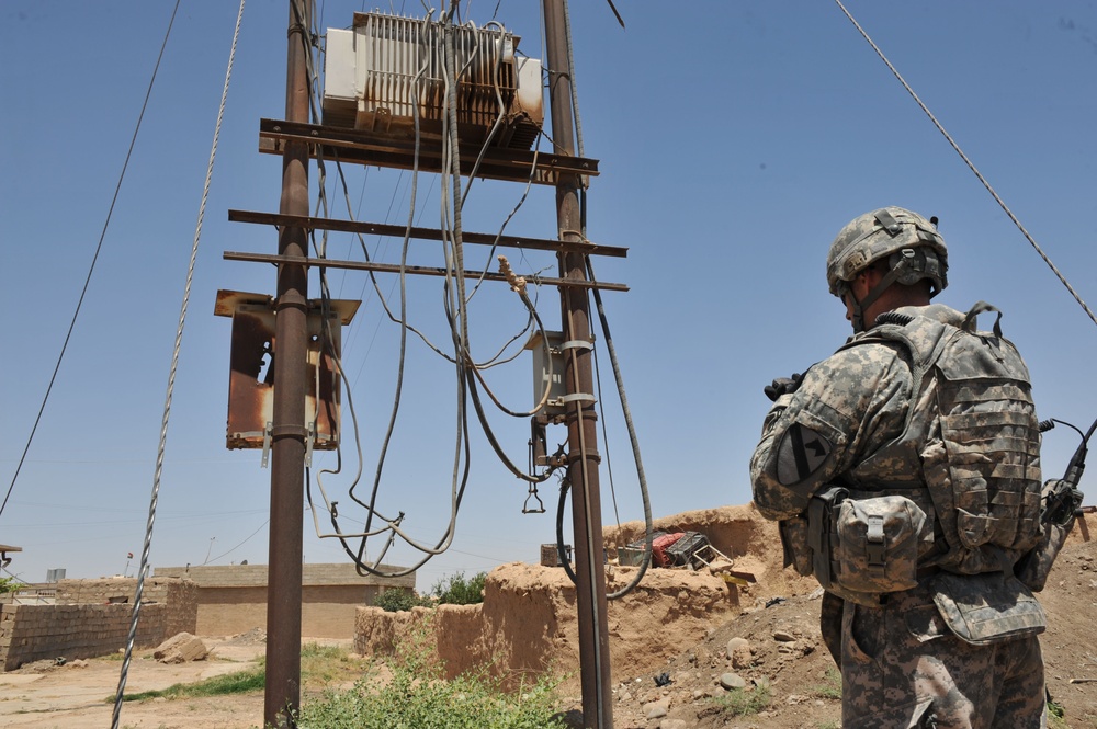 Irrigation system inspections in Kirkuk, Iraq