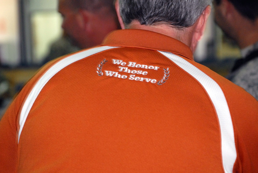 Coaches show support to engineers