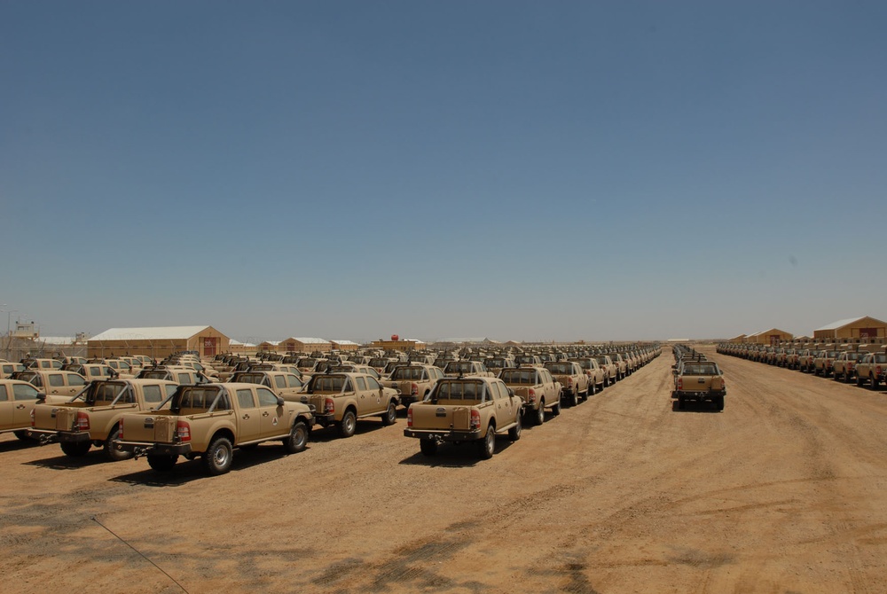 Camp Taji depot to supply Iraqi army