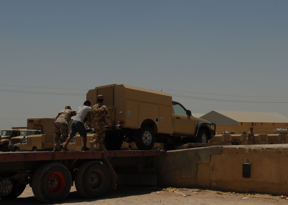 Camp Taji depot to supply Iraqi army