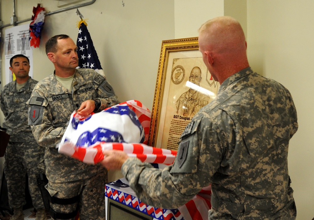 3rd Brigade Combat Team, 1st Infantry Division remembers fallen Soldier in Memorial Day dedication