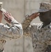 Post and relief ceremony at Camp Al Taqaddum