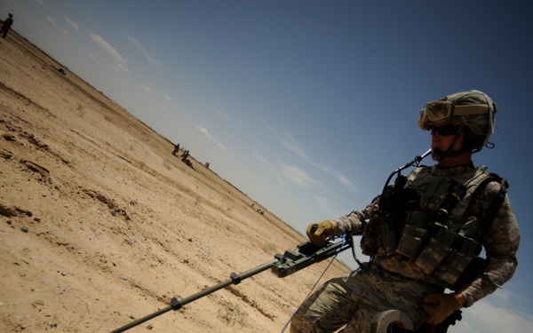 Explosive Ordnance Disposal Trains Around