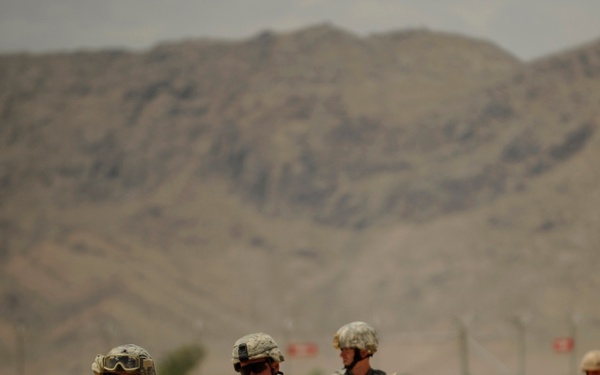 Explosive Ordnance Disposal Trains Around