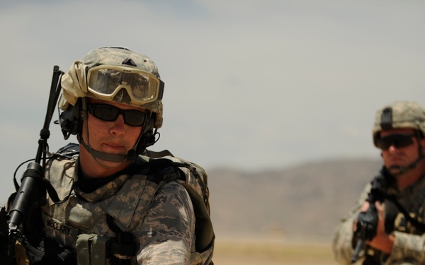 Explosive Ordnance Disposal Trains Around