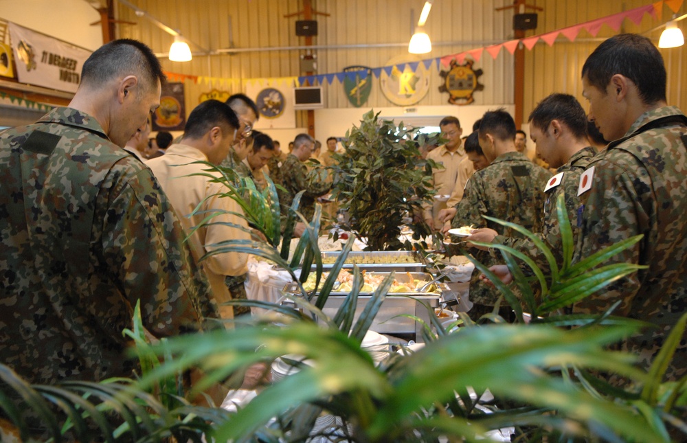 Camp Lemonier Welcomes Japanese Contingent