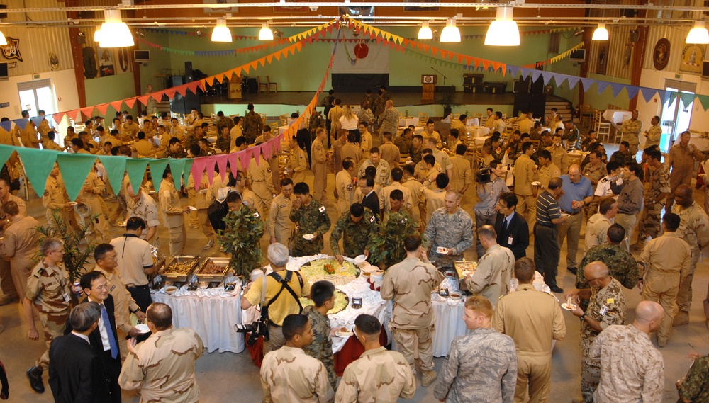 Camp Lemonier Welcomes Japanese Contingent