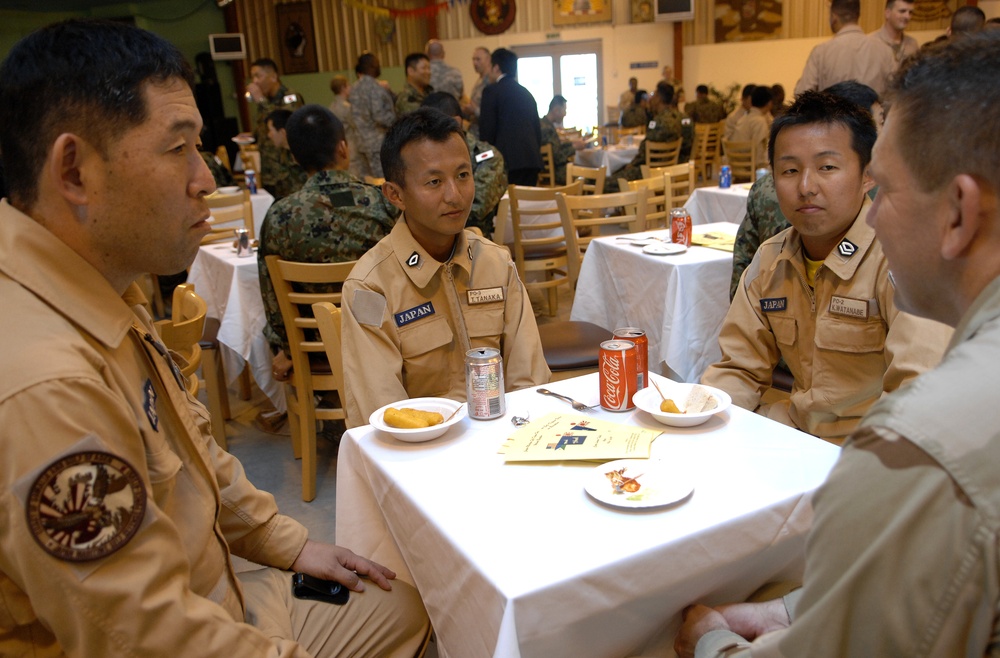 Camp Lemonier Welcomes Japanese Contingent