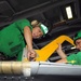 Sailors aboard USS George Washington