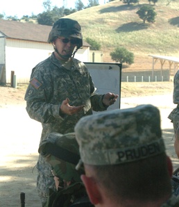 Federal prison firearms instructor brings his talent to Army ranges