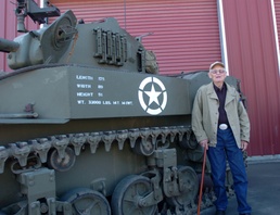 WWII Vet Returns to Tank on Armed Forces Day Courtesy of Fort Hunter Liggett Soldier