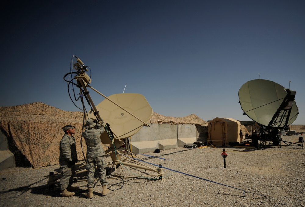 Combat Communications Keeps Troops Talking at Kandahar Airfield
