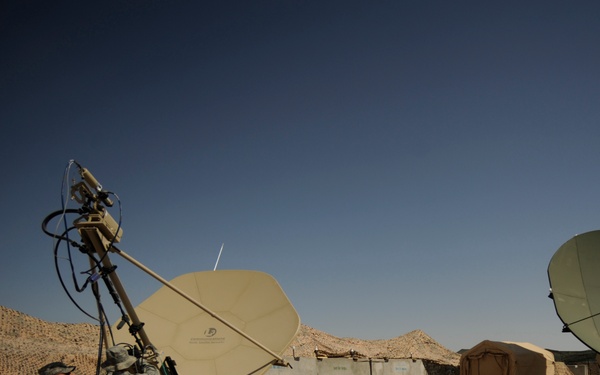 Combat Communications Keeps Troops Talking at Kandahar Airfield