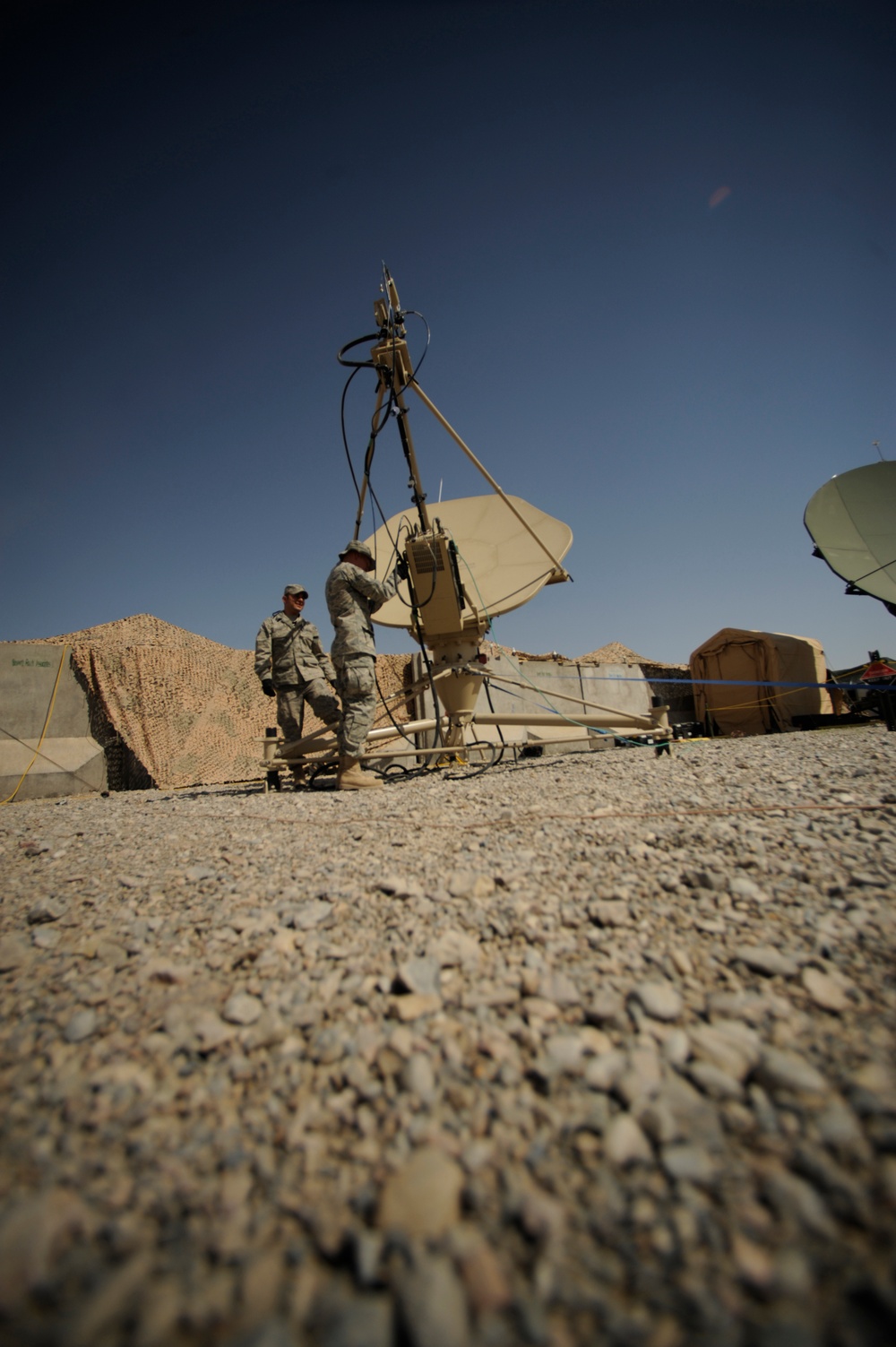 Combat Communications Keeps Troops Talking at Kandahar Airfield
