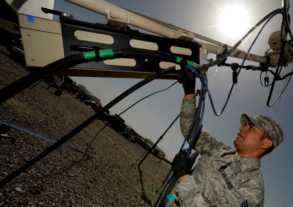 Combat Communications Keeps Troops Talking at Kandahar Airfield