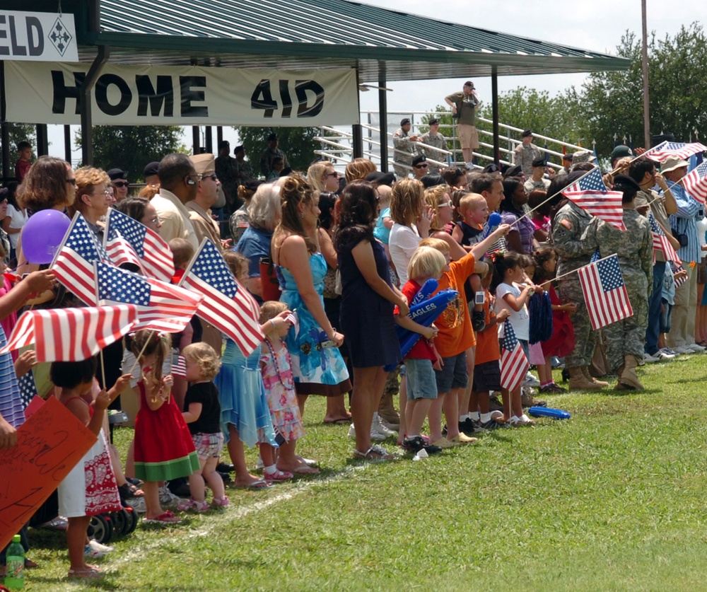 4th Combat Aviation Brigade Returns Home