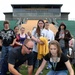 The Leap Frogs visit schools and ballparks