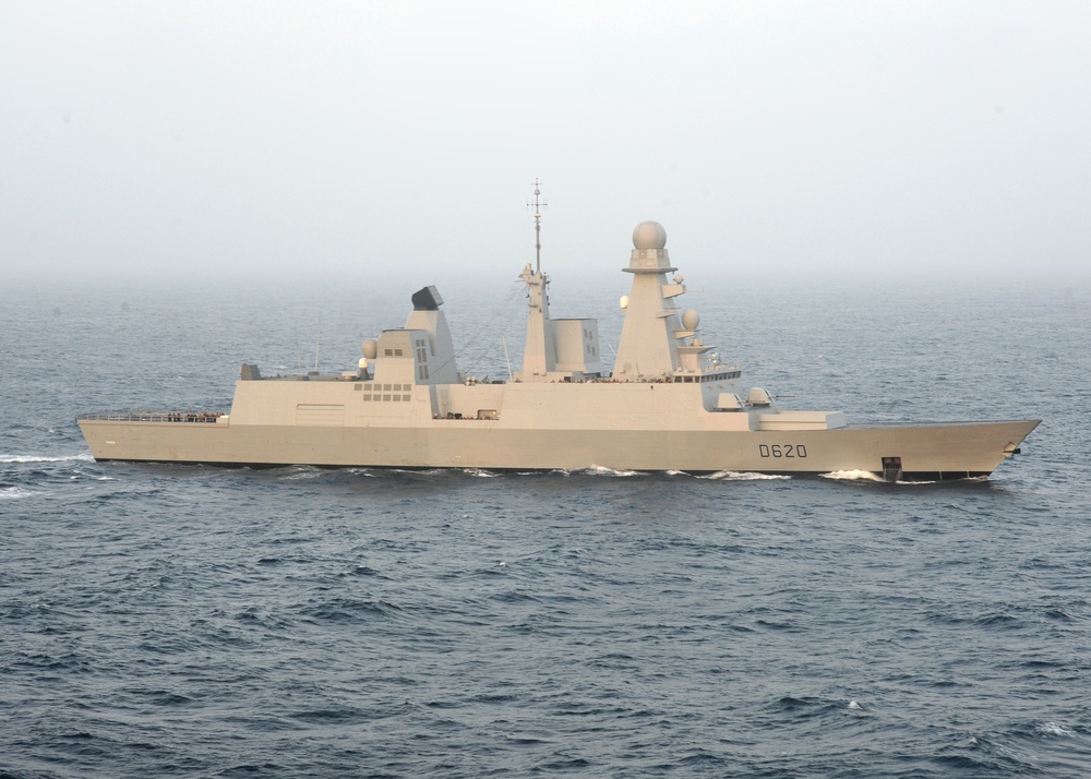 French Navy Destroyer FS Forbin