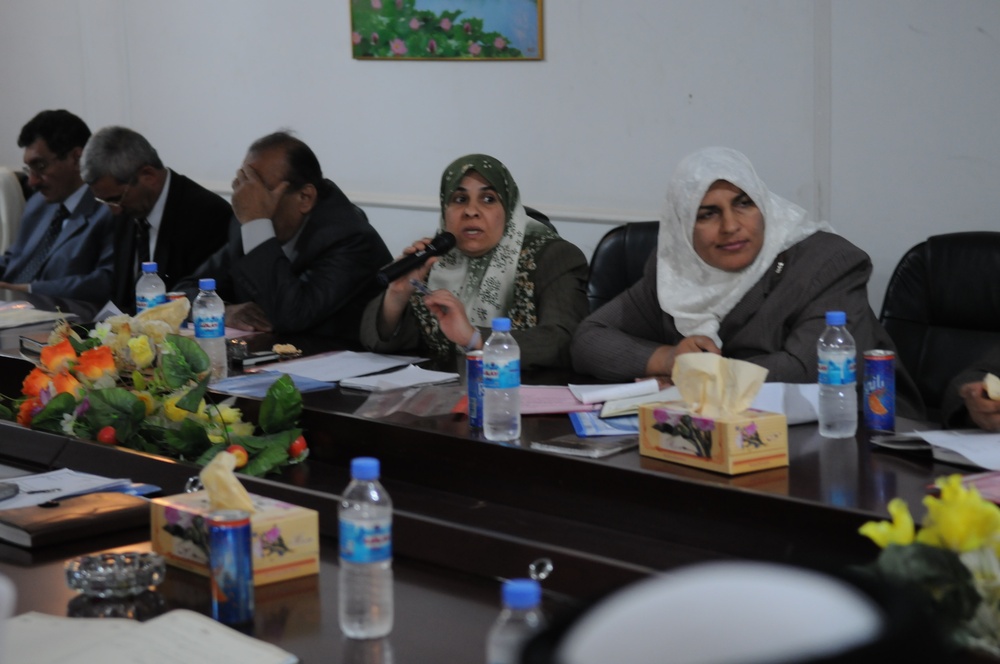Provincial council meeting in Tikrit