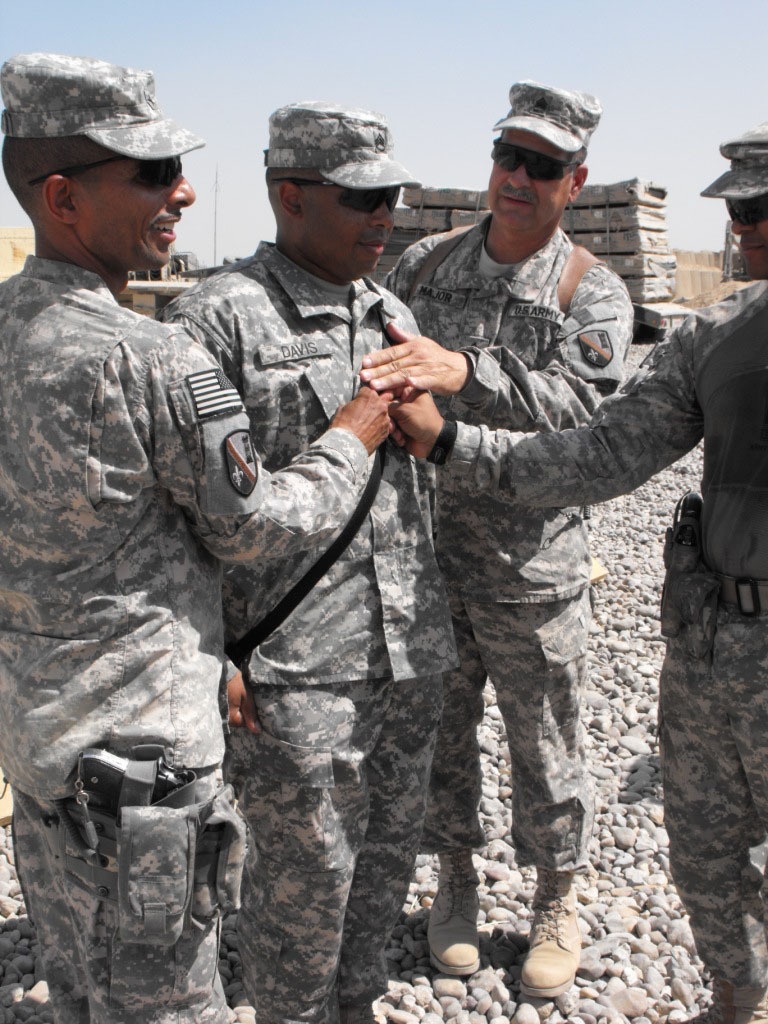 Soldier receives greater reward than promotion