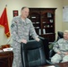 First female four star general visits logistics commands in Middle East