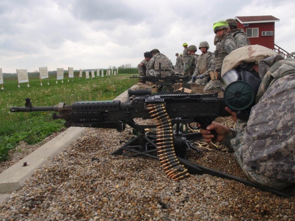 1313th Engineer Company Finishes Training at urban training center