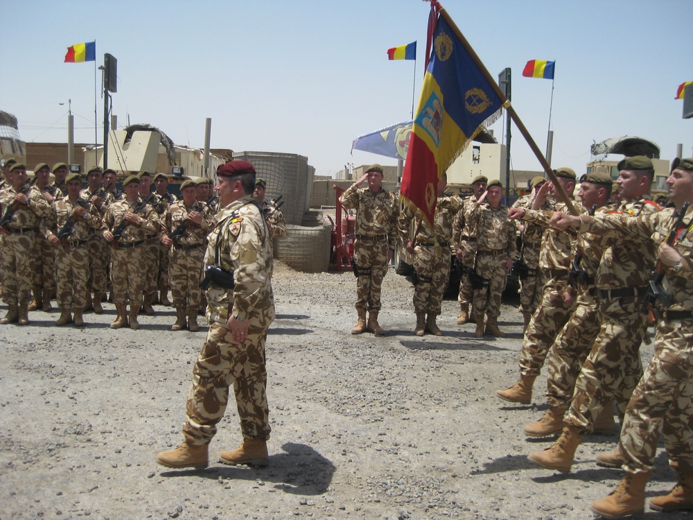 Romanians end Iraq mission