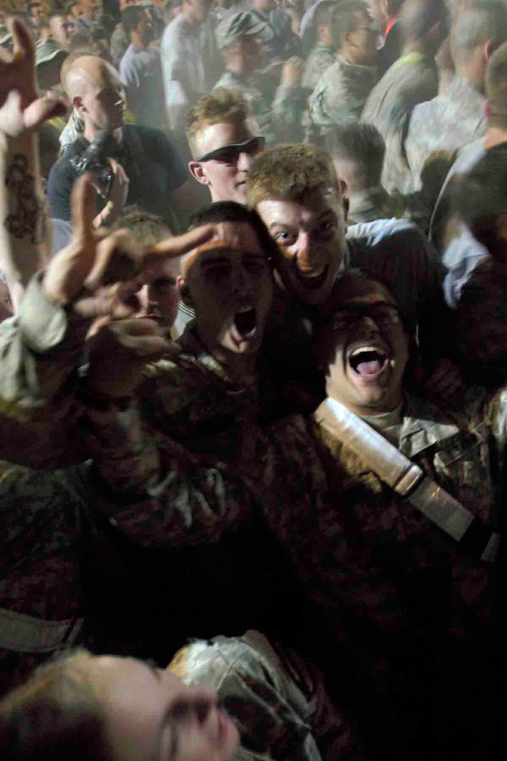 Greywolf troops get a block-rockin' concert; Sevendust gets the experience of a lifetime